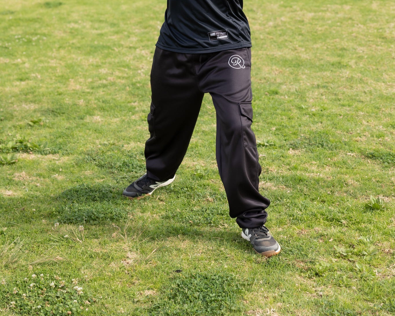 Cargo Sweatpants - Black
