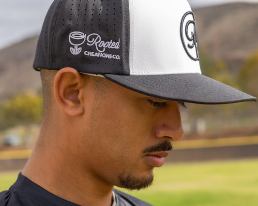 Peformance Flexfit - White/Black/Black