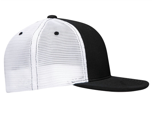 Icon Trucker Flexfit - Black/White