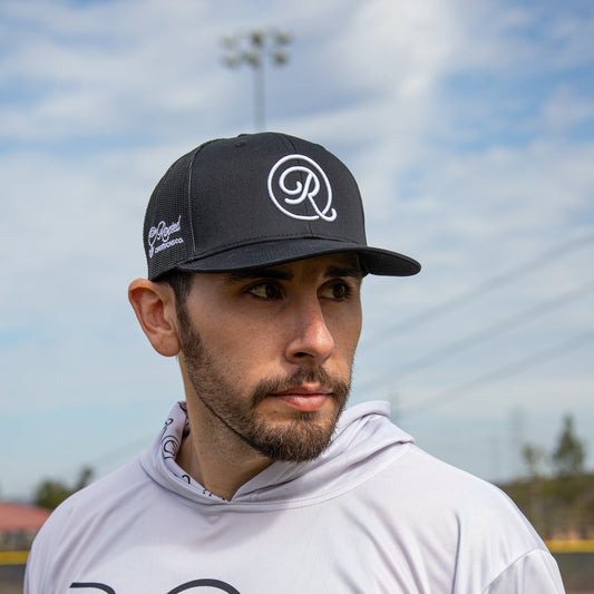 Trucker Snapback - Black/Black