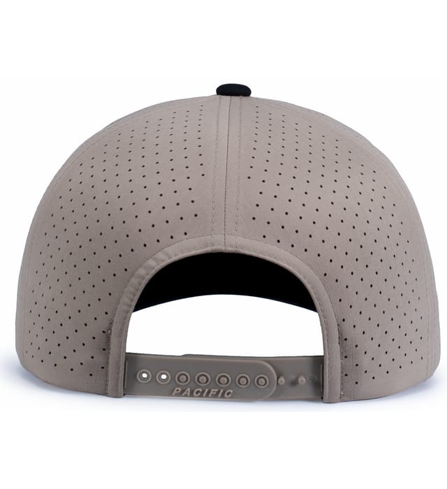 Icon Perforated Snapback - Mink/Black