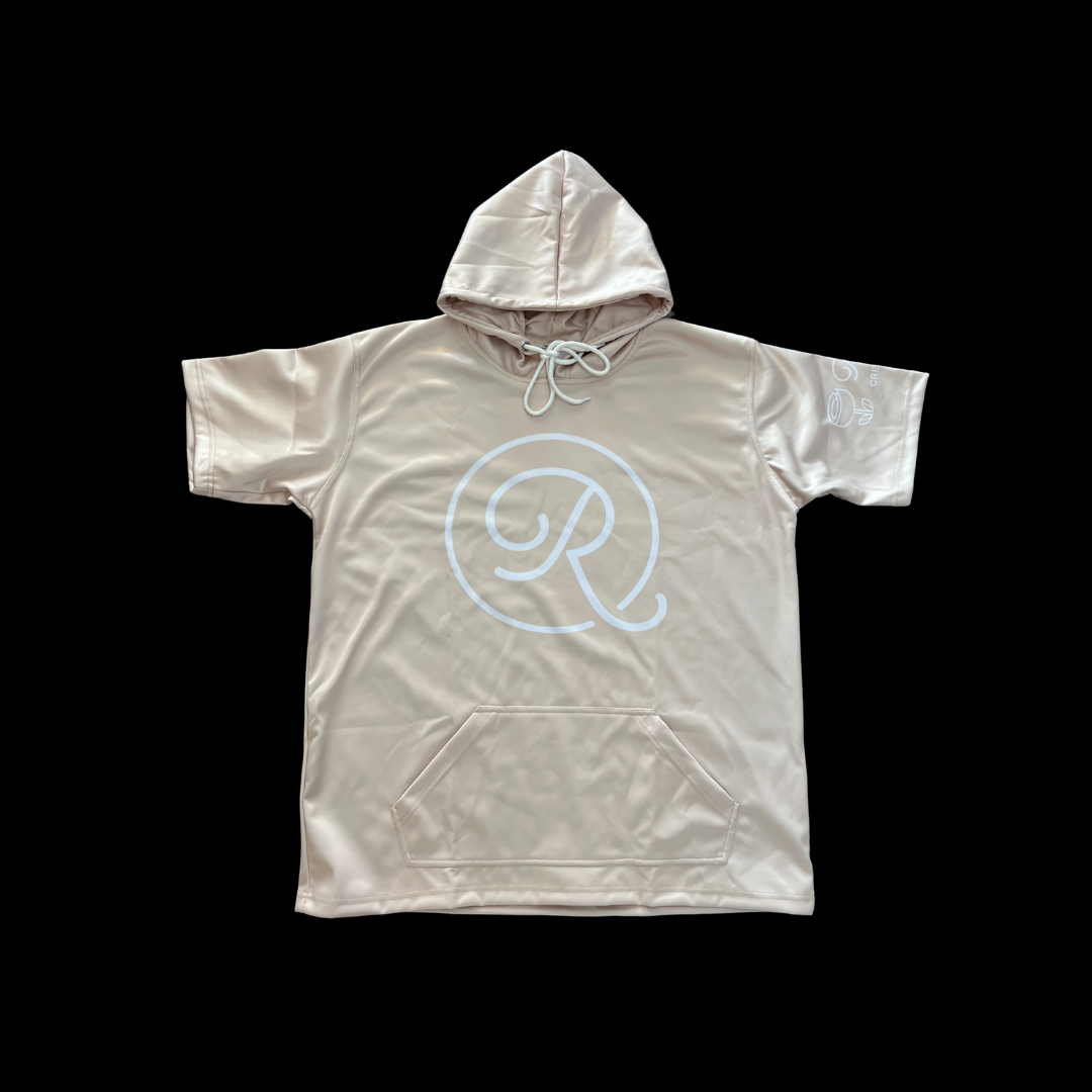 OG Short Sleeve Hoodie - Beige