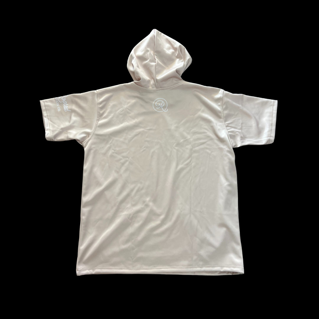 OG Short Sleeve Hoodie - Beige