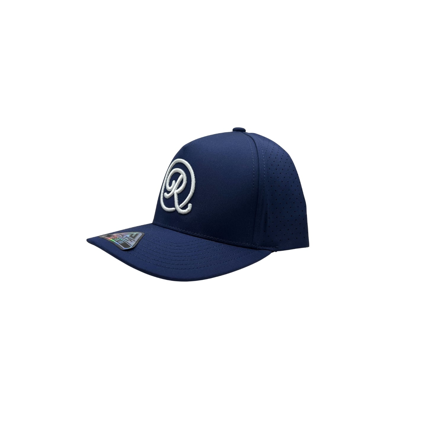 Icon Perforated Snapback - Navy