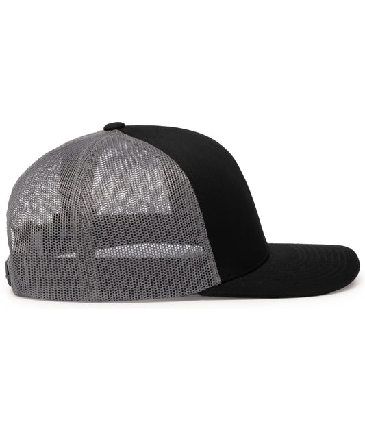 Icon Trucker Snapback - Black/Graphite