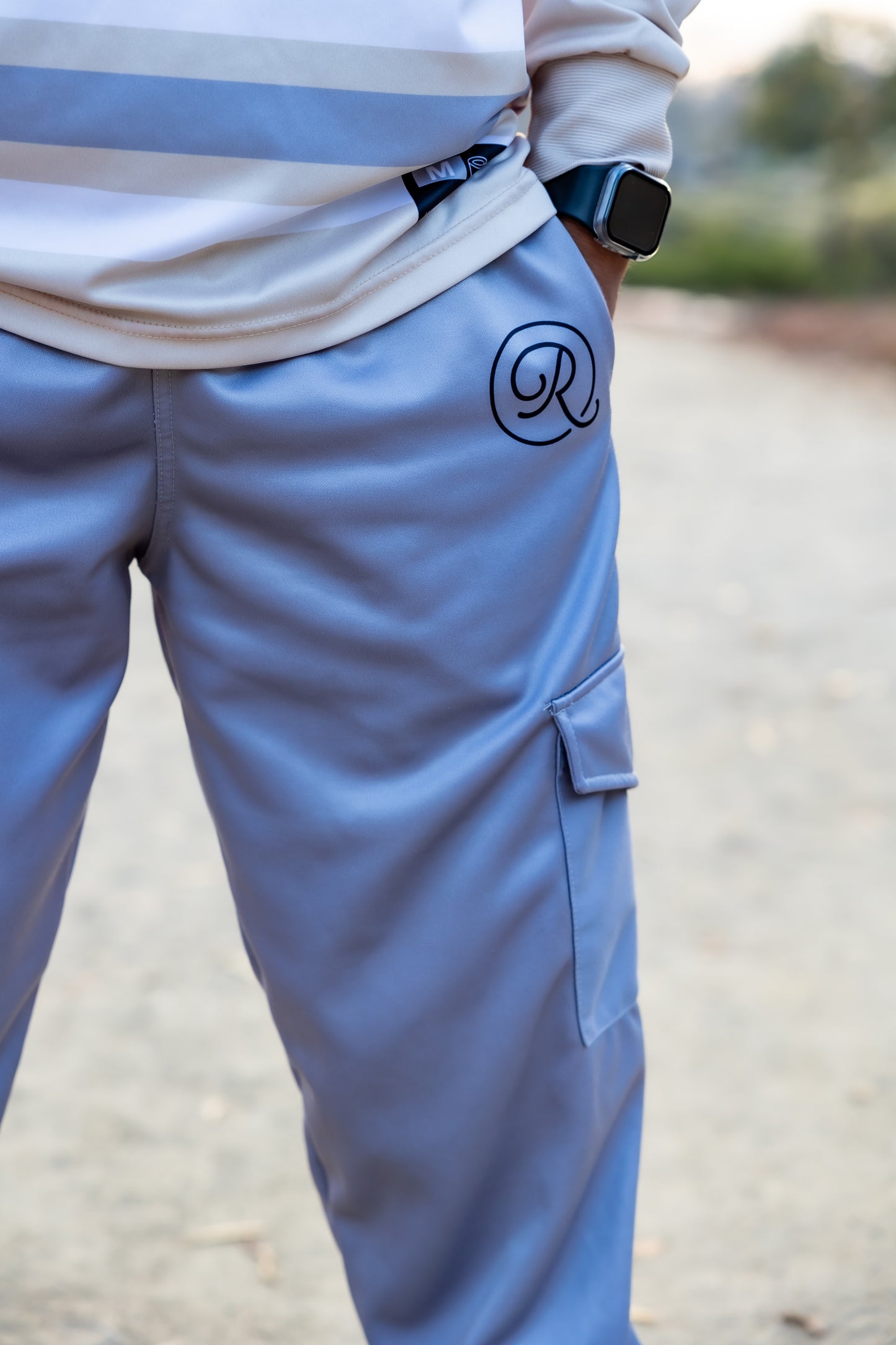 Cargo Sweatpants - Grey
