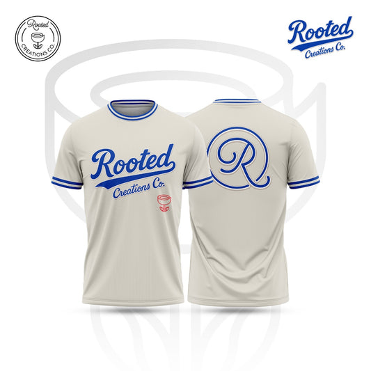 Doyer Blue Script Jersey