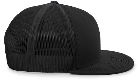 Trucker Snapback - Black/Black