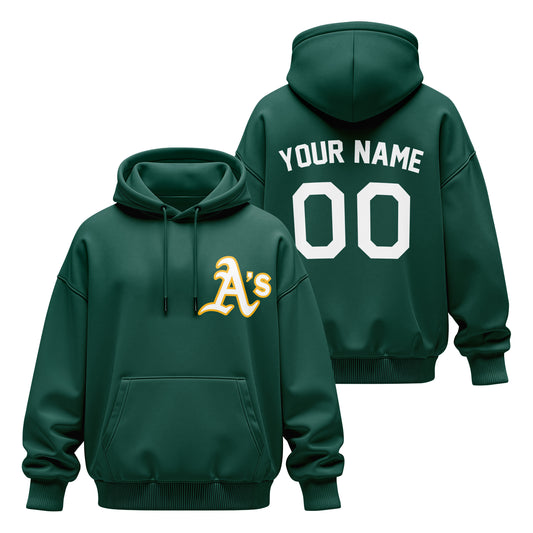 PVLL A's Personalized Name & Number Pullover Hoodie