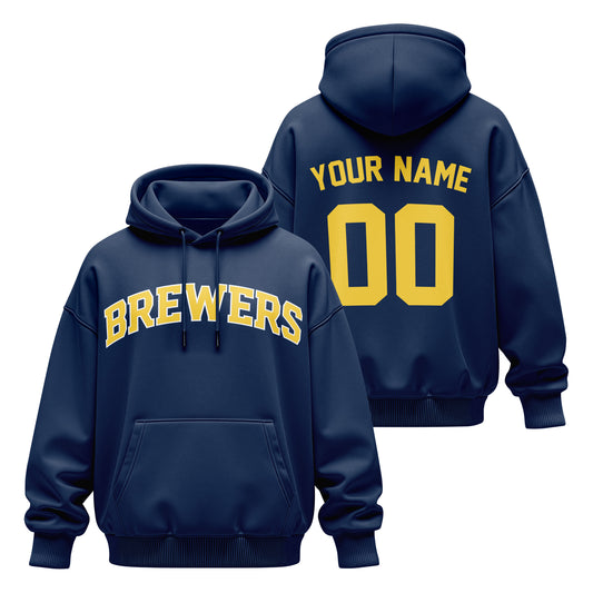 PVLL Brewers Personalized Name & Number Pullover Hoodie
