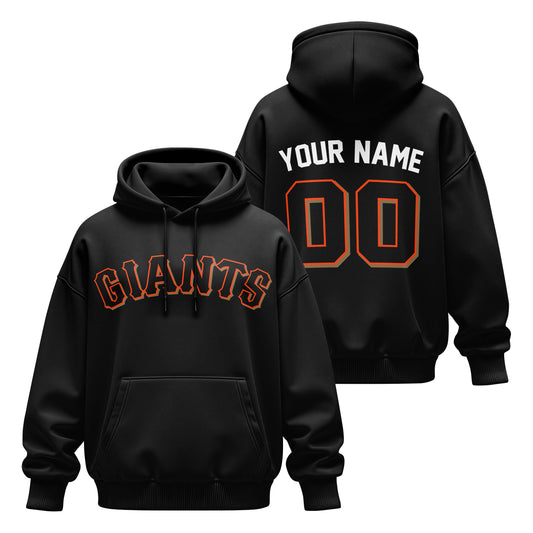 PVLL Giants Personalized Name & Number Pullover Hoodie