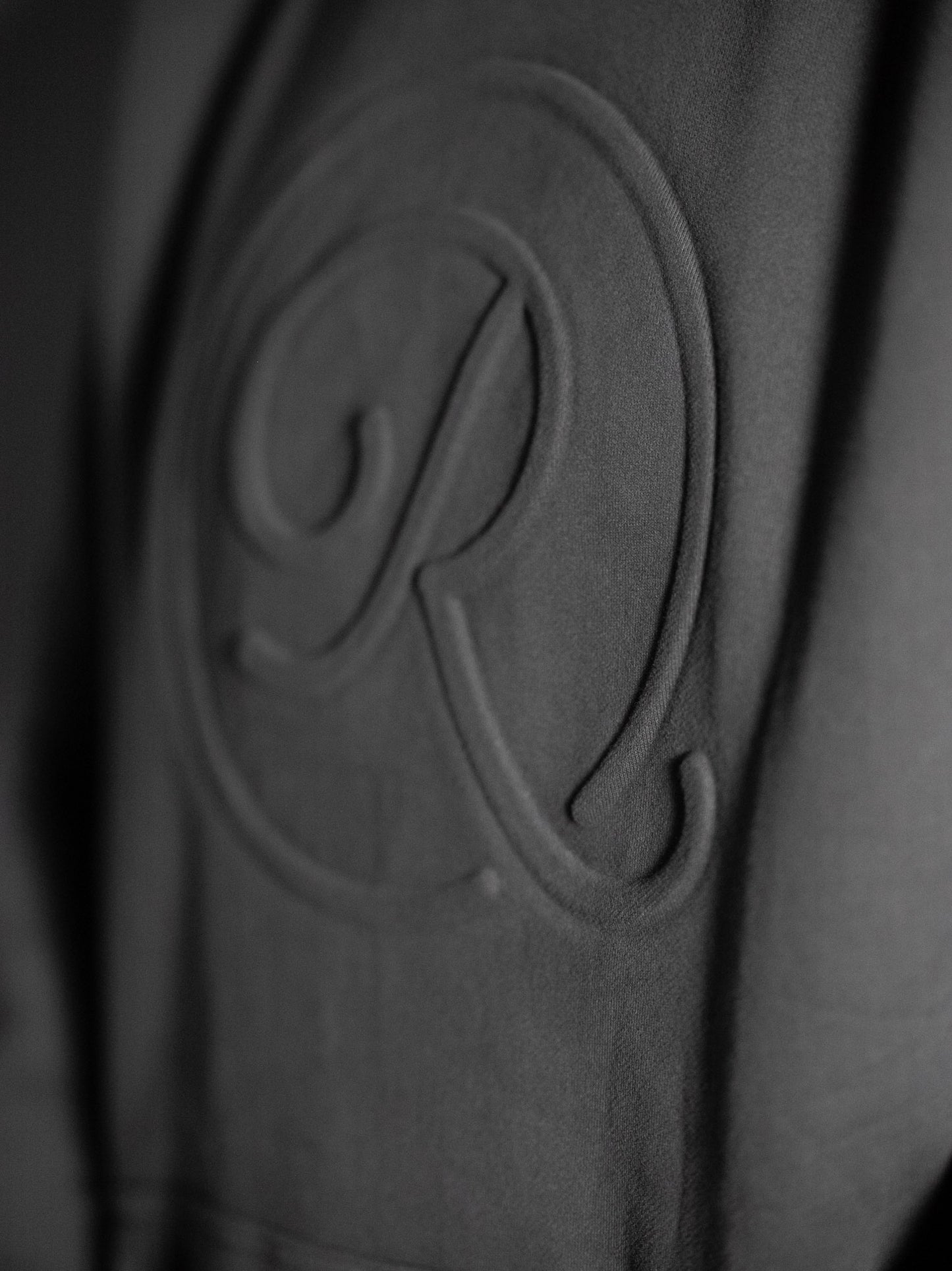 Icon Embossed Hoodie - Vertex Ash