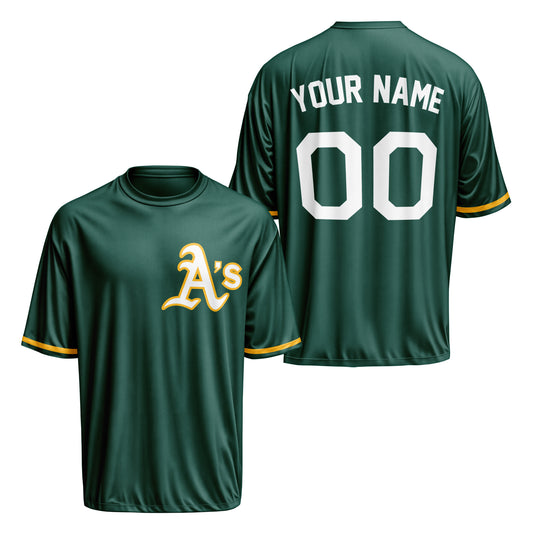 PVLL A's Personalized Name & Number Tee