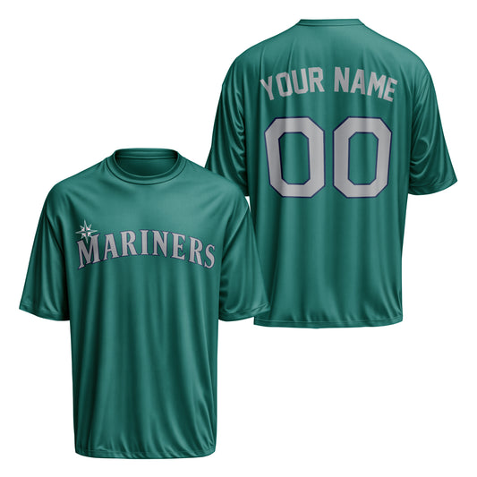 PVLL Mariners Personalized Name & Number Tee