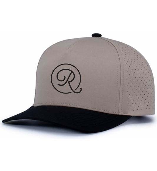 Icon Perforated Snapback - Mink/Black