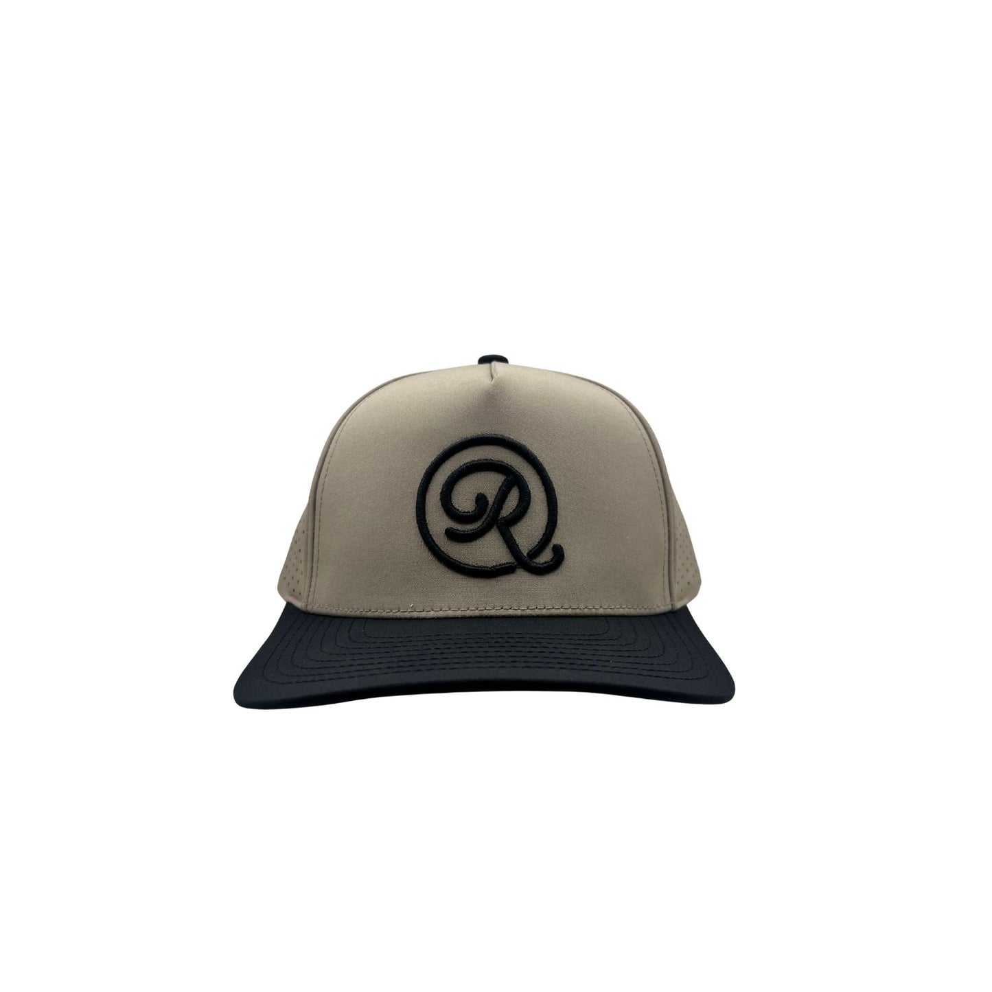 Icon Perforated Snapback - Mink/Black