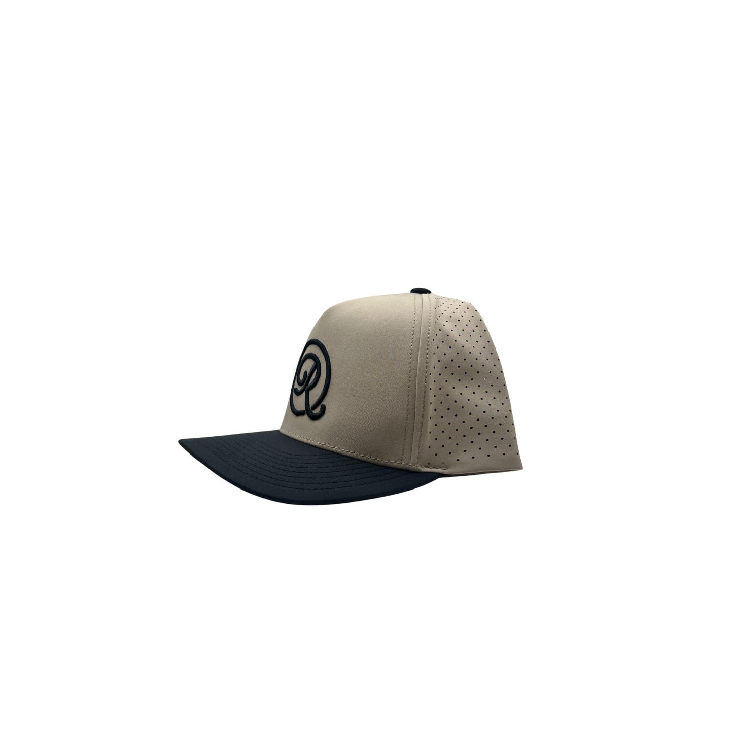 Icon Perforated Snapback - Mink/Black