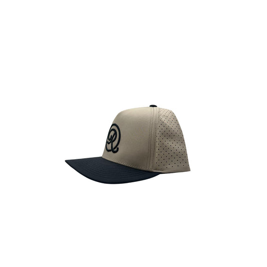 Icon Perforated Snapback - Mink/Black