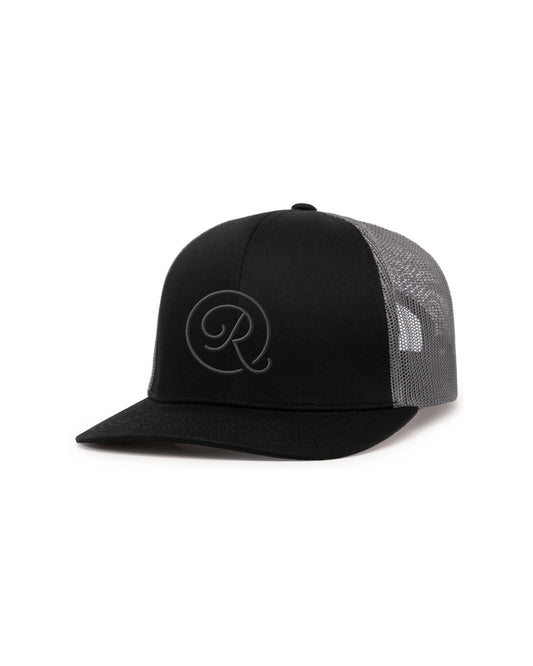 Icon Trucker Snapback - Black/Graphite