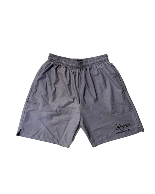 5 Pocket Short - Charcoal Grey