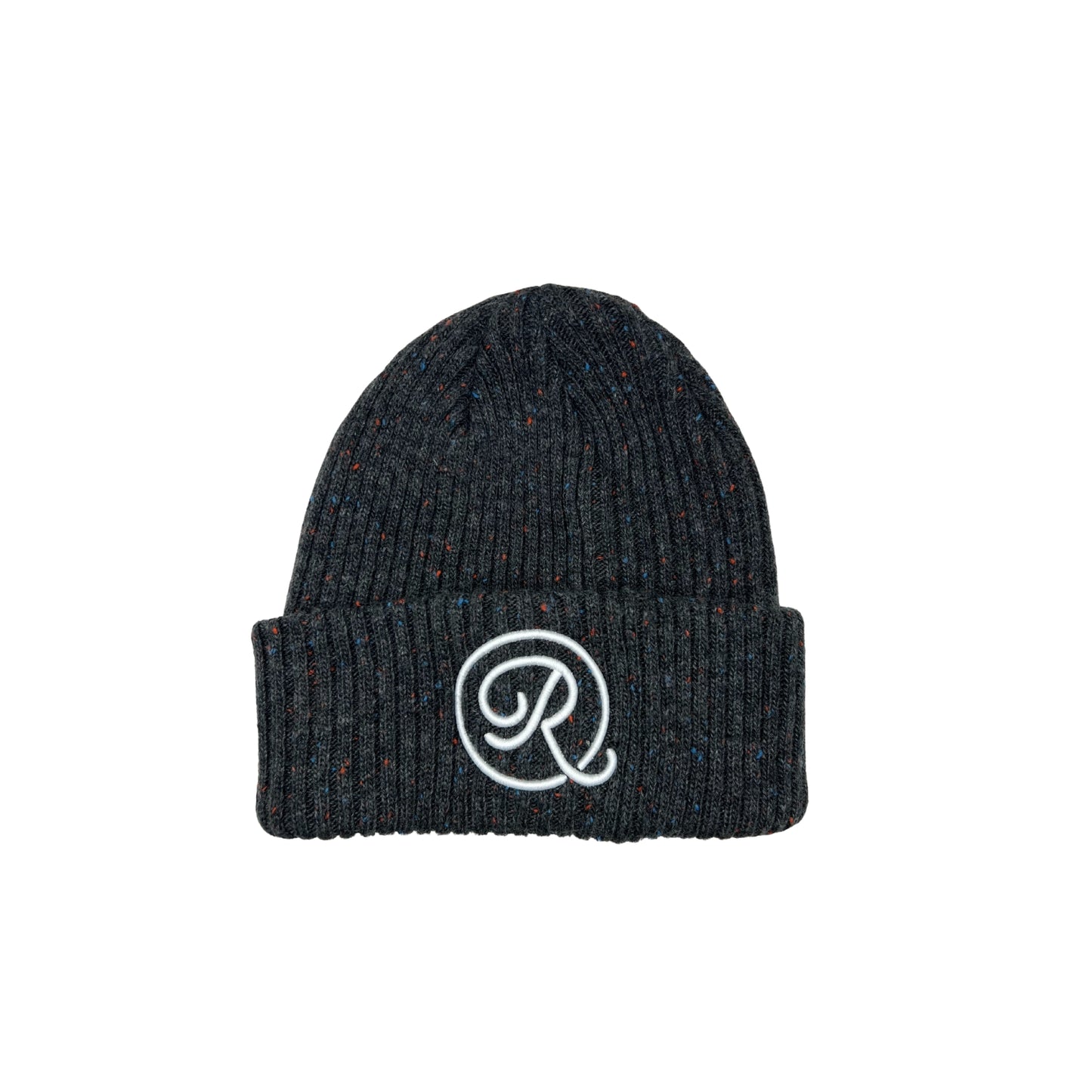 Icon Tweed Beanie - Charcoal