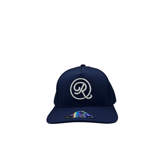 Icon Perforated Snapback - Navy