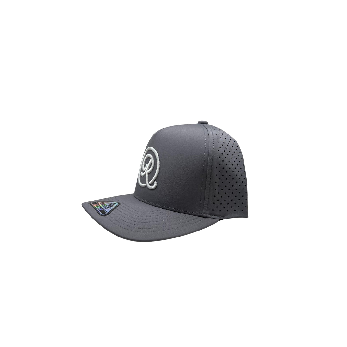 Icon Perforated Snapback - Graphite