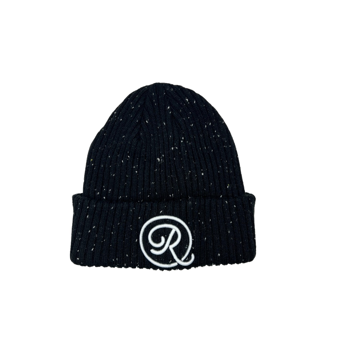 Icon Tweed Beanie - Black