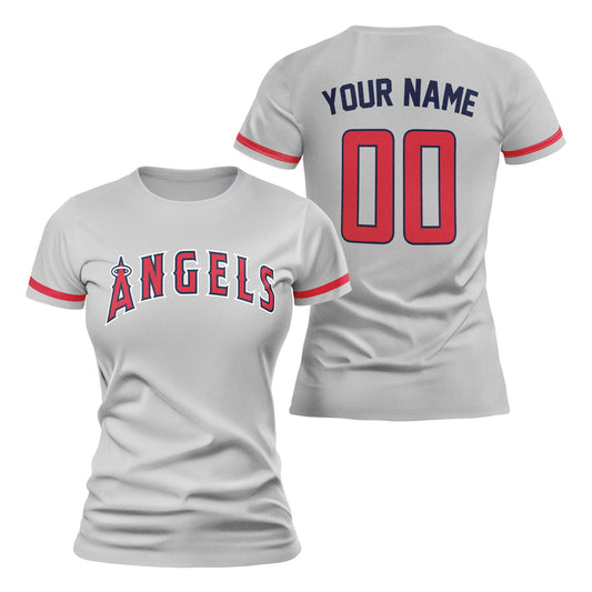 PVLL Angels Personalized Name & Number Womens Tee