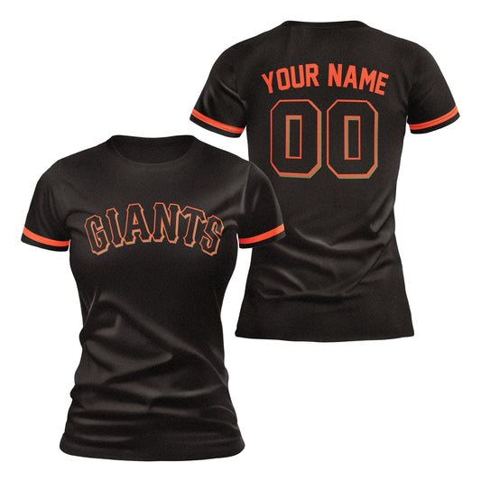 PVLL Giants Personalized Name & Number Womens Tee