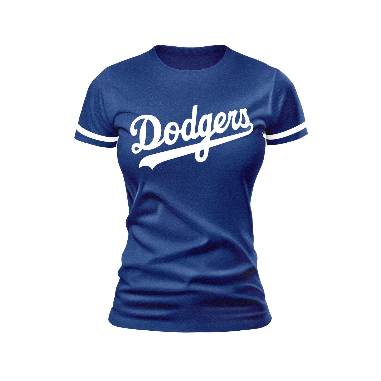 PVLL Dodgers Personalized Name & Number Womens Tee