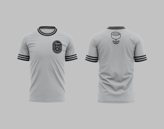 Vertical Badge Jersey - Grey/Black