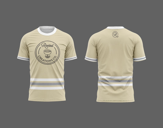 Circular Badge Jersey - Cream